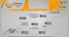 Desktop Screenshot of europequipement.com